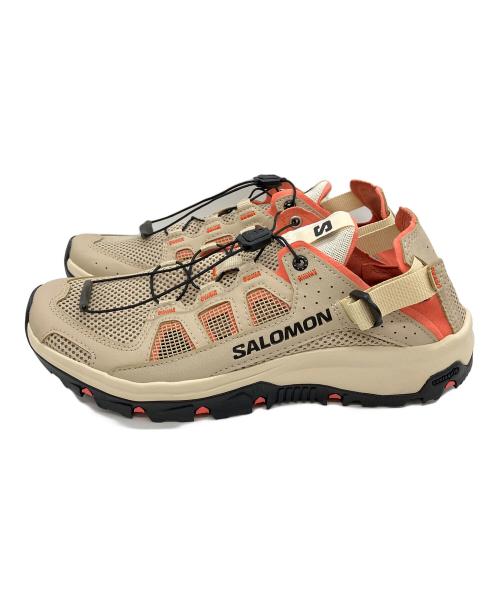 SALOMON（サロモン）SALOMON (サロモン) シューズ ベージュ サイズ:25の古着・服飾アイテム