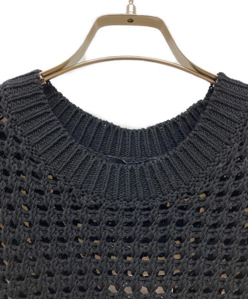 theory（セオリー）theory (セオリー) Polished Twist Crew NK Vest ブラック サイズ:SIZE S 未使用品の古着・服飾アイテム