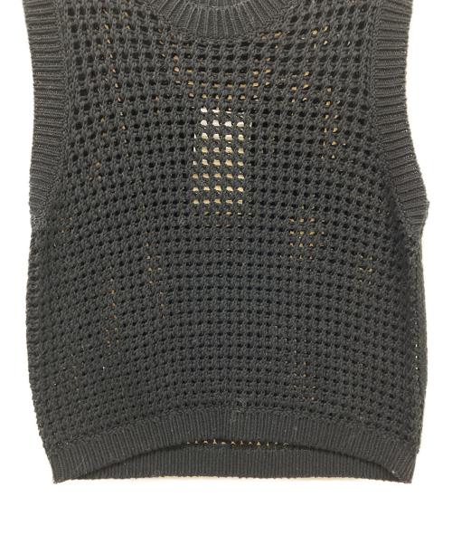 theory（セオリー）theory (セオリー) Polished Twist Crew NK Vest ブラック サイズ:SIZE S 未使用品の古着・服飾アイテム