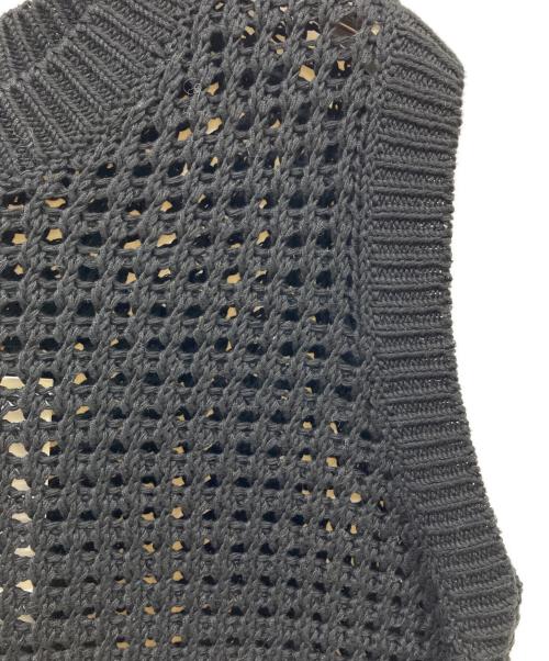 theory（セオリー）theory (セオリー) Polished Twist Crew NK Vest ブラック サイズ:SIZE S 未使用品の古着・服飾アイテム