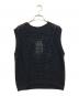 theory（セオリー）の古着「Polished Twist Crew NK Vest」｜ブラック