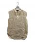 theory（セオリー）の古着「RELAXED LINEN SLIT BOXY TOP」｜ベージュ