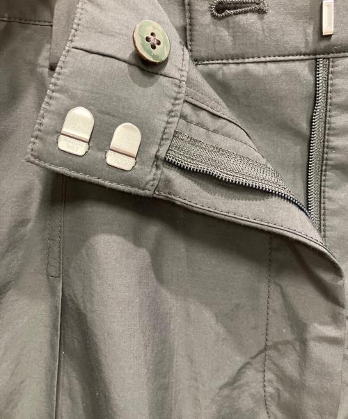 theory（セオリー）theory (セオリー) Soft Lawn Tucked Wide Pant ブラック サイズ:2 未使用品の古着・服飾アイテム