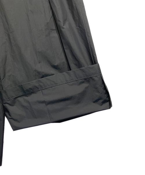 theory（セオリー）theory (セオリー) Soft Lawn Tucked Wide Pant ブラック サイズ:2 未使用品の古着・服飾アイテム