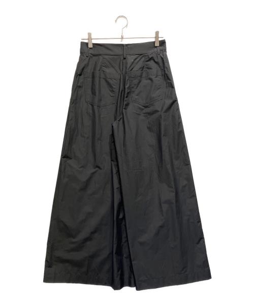 theory（セオリー）theory (セオリー) Soft Lawn Tucked Wide Pant ブラック サイズ:2 未使用品の古着・服飾アイテム