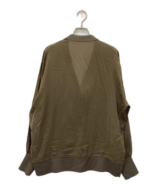 Adam et Rope（アダム エ ロペ）Adam et Rope (アダム エ ロペ) ハイツイストボイルカーディガン ブラウン サイズ:Freeの古着・服飾アイテム