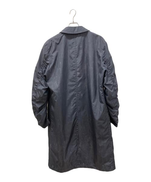 ISSEY MIYAKE（イッセイミヤケ）ISSEY MIYAKE (イッセイミヤケ) ステンカラーコート ネイビー サイズ:3の古着・服飾アイテム