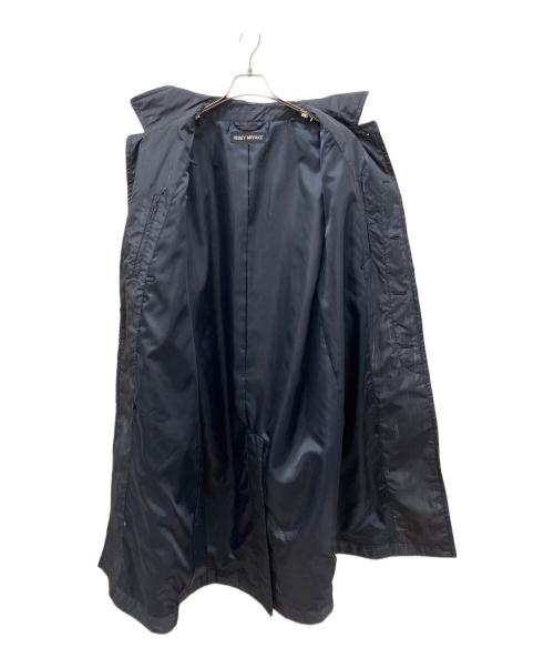 ISSEY MIYAKE（イッセイミヤケ）ISSEY MIYAKE (イッセイミヤケ) ステンカラーコート ネイビー サイズ:3の古着・服飾アイテム