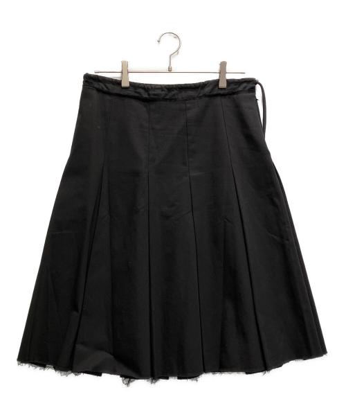 gadid anoniem（ガディッド アノニム）gadid anoniem (ガディッド アノニム) VANNIプリーツスカート ブラック サイズ:FREEの古着・服飾アイテム