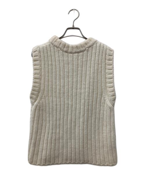 CECILIE BAHNSEN（セシリーバンセン）CECILIE BAHNSEN (セシリーバンセン) BRYNLEE VEST アイボリー×ピンク サイズ:MLの古着・服飾アイテム