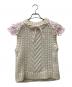CECILIE BAHNSEN（セシリーバンセン）の古着「BRYNLEE VEST」｜アイボリー×ピンク