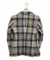 BLACK LABEL CRESTBRIDGE (ブラックレーベル クレストブリッジ) チェックテーラードジャケット グレー サイズ:L：7000円