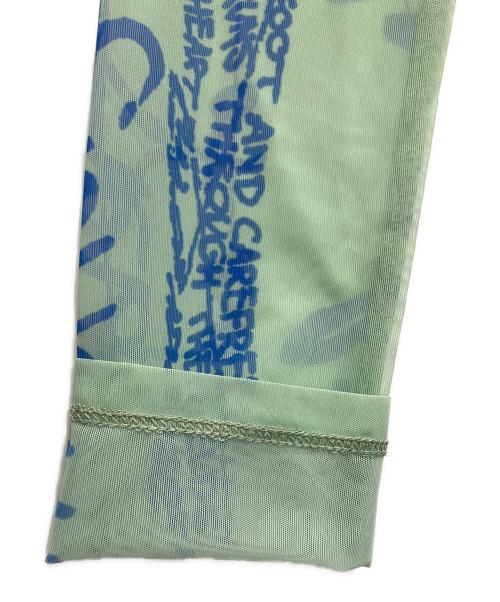 MAISON SPECIAL（メゾンスペシャル）MAISON SPECIAL (メゾンスペシャル) Hand Painting Sheer Tops グリーン サイズ:FREE 未使用品の古着・服飾アイテム