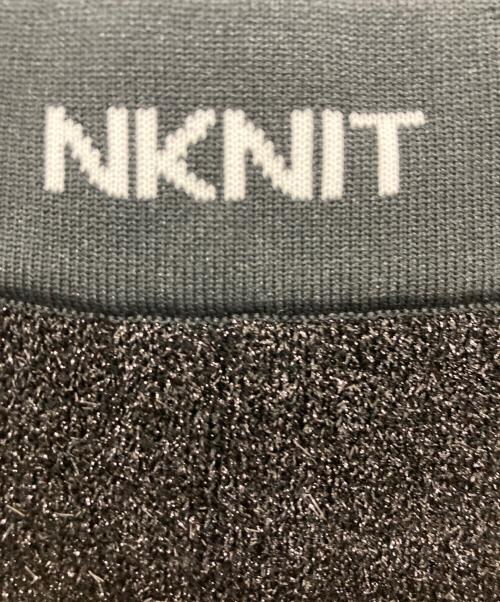 NKNIT（エヌニット）NKNIT (ンニット) バイカーショートパンツ ブラック サイズ:1の古着・服飾アイテム