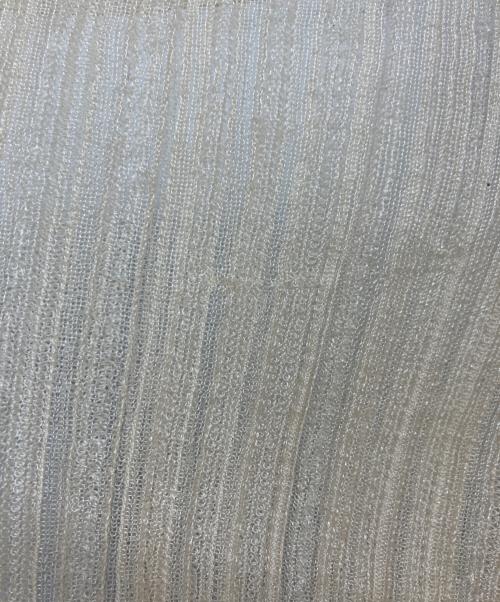 WANDERUNG（ワンデルング）WANDERUNG (ワンデルング) WANDERUNG シアーリブニット ベージュ サイズ:Freeの古着・服飾アイテム