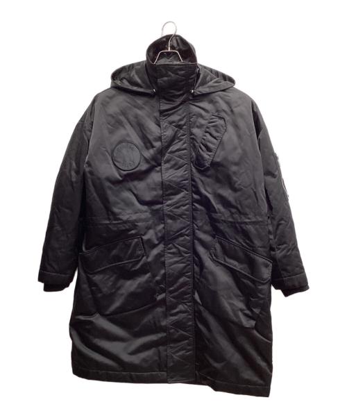 Etudes（エチュード）Etudes (エチュード) 中綿モッズコート ブラック サイズ:48の古着・服飾アイテム