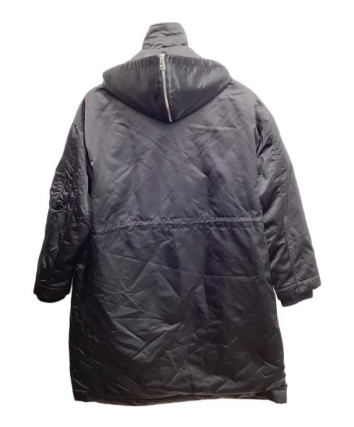 Etudes（エチュード）Etudes (エチュード) 中綿モッズコート ブラック サイズ:48の古着・服飾アイテム