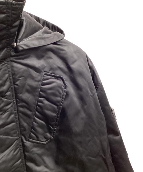 Etudes（エチュード）Etudes (エチュード) 中綿モッズコート ブラック サイズ:48の古着・服飾アイテム