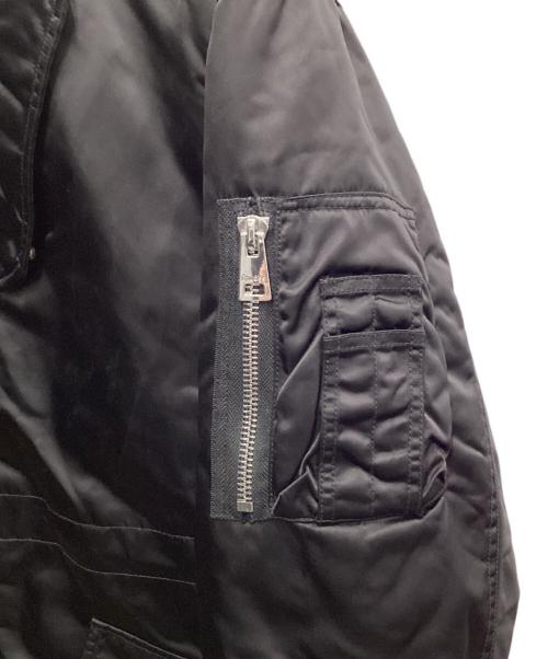 Etudes（エチュード）Etudes (エチュード) 中綿モッズコート ブラック サイズ:48の古着・服飾アイテム