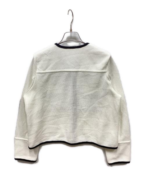 green label relaxing（グリーンレーベルリラクシング）green label relaxing (グリーンレーベルリラクシング) ライトラッセル ジャケット ハオリ ホワイト サイズ:free 未使用品の古着・服飾アイテム