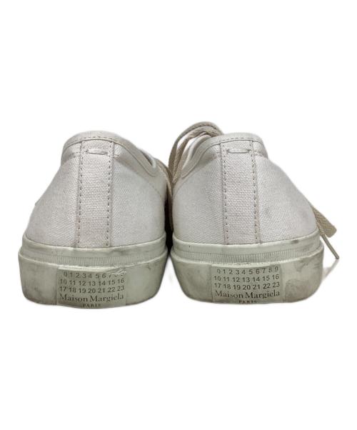 Maison Margiela（メゾンマルジェラ）Maison Margiela (メゾンマルジェラ) Destroy processing TABI SNEAKERS/ダメージ加工タビスニーカー ホワイト サイズ:37の古着・服飾アイテム