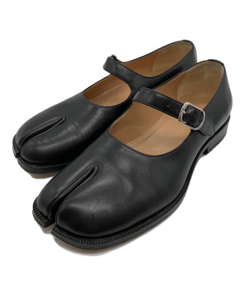 Maison Margiela（メゾンマルジェラ）Maison Margiela (メゾンマルジェラ) TABI メリージェーンパンプス ブラック サイズ:37の古着・服飾アイテム