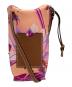 LOEWE（ロエベ）の古着「PAULA GATE POCKET BAG WATERLILY」｜ピンク