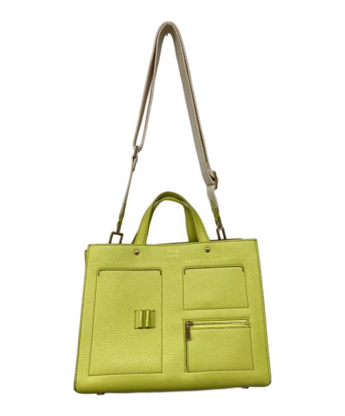 OAD NEW YORK（オーエーディーニューヨーク）OAD new york (オーエーディーニューヨーク) 2WAYショルダーバッグ イエロー サイズ:-の古着・服飾アイテム