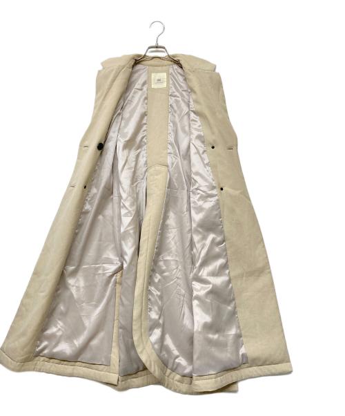 KAPOK KNOT（カポック ノット）KAPOK KNOT (カポック ノット) KAPOK Down long vest ベージュ サイズ:Mの古着・服飾アイテム