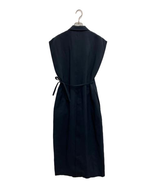 CLANE（クラネ）CLANE (クラネ) OVER TAILORED LONG ONE PIECE ネイビー サイズ:freeの古着・服飾アイテム