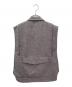 CLANE (クラネ) COLLAR SHORT VEST グレー サイズ:Free 未使用品：15000円