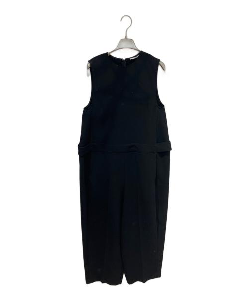 LOHEN（ローヘン）LOHEN (ローヘン) ダブルクロスコクーンオールインワン　LH23MS-OP023 ブラック サイズ:36の古着・服飾アイテム