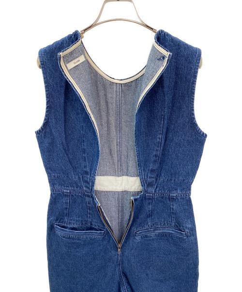 CLANE（クラネ）CLANE (クラネ) BACK OPEN DENIM ALL IN ONE インディゴ サイズ:1の古着・服飾アイテム