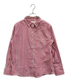 LAZO N33（ラソエヌサーティスリー）の古着「ワイヤー入りシャツ」｜レッド