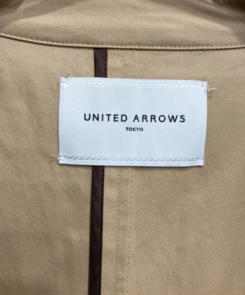 UNITED ARROWS（ユナイテッドアローズ）UNITED ARROWS (ユナイテッドアローズ) UWSC コットン ビッグ トレンチコート ベージュ サイズ:38の古着・服飾アイテム