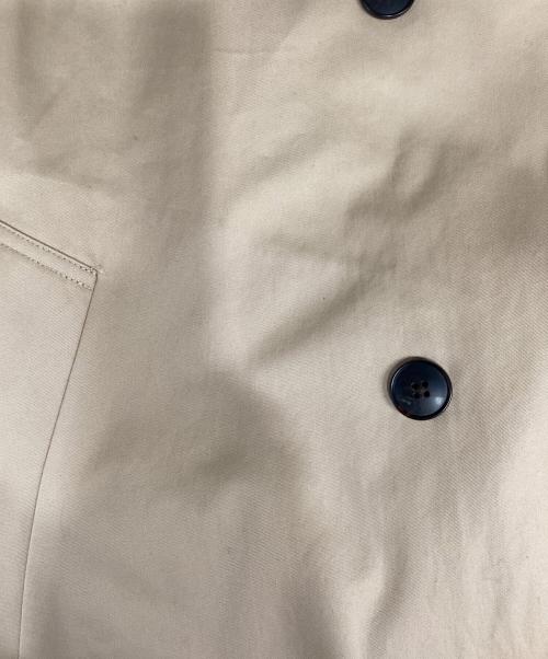 UNITED ARROWS（ユナイテッドアローズ）UNITED ARROWS (ユナイテッドアローズ) UWSC コットン ビッグ トレンチコート ベージュ サイズ:38の古着・服飾アイテム