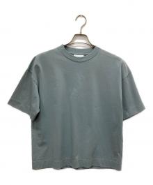 SLOANE（スローン）の古着「32/1コットン天竺 ドロップショルダーTシャツ」｜ブルー