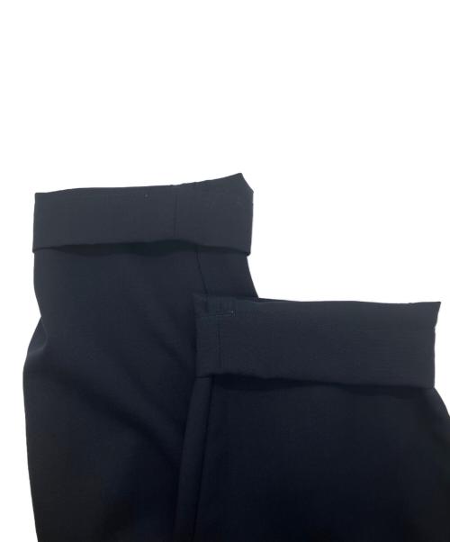 MARNI（マルニ）MARNI (マルニ) ウールトロピカルシャーリング1Pテーパードパンツ ネイビー サイズ:46の古着・服飾アイテム