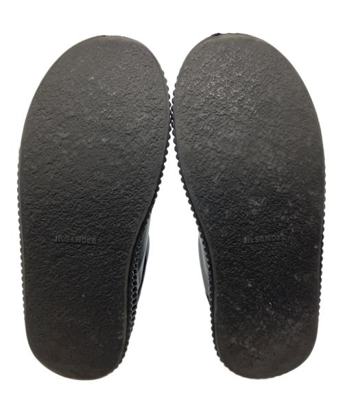 JIL SANDER（ジルサンダー）JIL SANDER (ジルサンダー) プラットフォーム スニーカー ブラック サイズ:39の古着・服飾アイテム