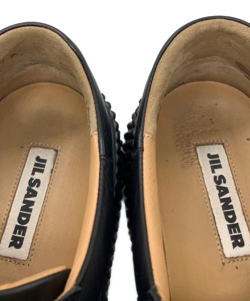 JIL SANDER（ジルサンダー）JIL SANDER (ジルサンダー) プラットフォーム スニーカー ブラック サイズ:39の古着・服飾アイテム