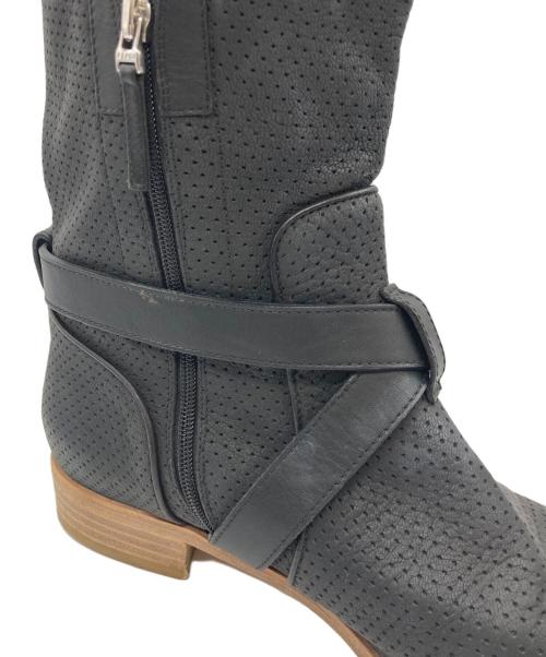 FENDI（フェンディ）FENDI (フェンディ) パンチングブーツ ブラック サイズ:38の古着・服飾アイテム