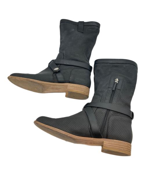 FENDI（フェンディ）FENDI (フェンディ) パンチングブーツ ブラック サイズ:38の古着・服飾アイテム