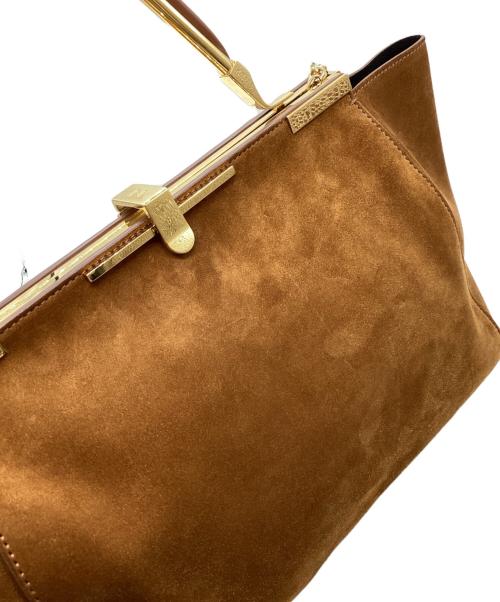 ZANCHETTI（ザンケッティー）ZANCHETTI (ザンケッティー) 2WAYバッグ キャメルの古着・服飾アイテム