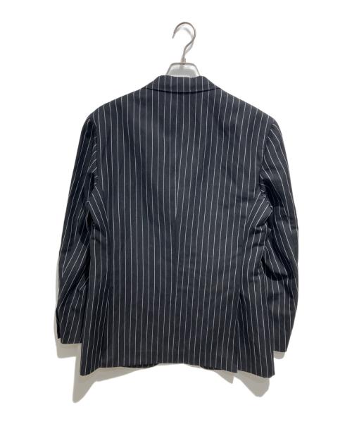 SOVEREIGN（ソブリン）SOVEREIGN (ソブリン) UNITED ARROWS (ユナイテッドアローズ) バンカーストライプ シングル 2ボタン3Pセットアップスーツ ブラック サイズ:50の古着・服飾アイテム