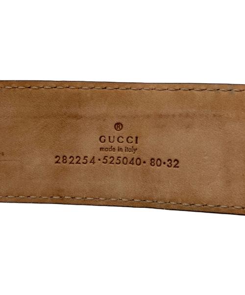 GUCCI（グッチ）GUCCI (グッチ) バンブーバックルベルト ベージュ サイズ:80の古着・服飾アイテム