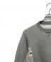 中古・古着 sacai (サカイ) Sponge Sweat x MA-1 Pullover グレー サイズ:1：18000円