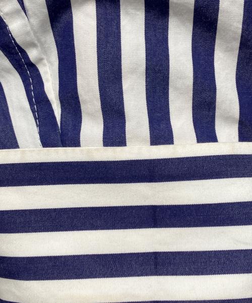 sacai（サカイ）sacai (サカイ) THOMAS MASON (トーマスメイソン) Cotton Poplin Shirt ネイビー×ホワイト サイズ:2の古着・服飾アイテム