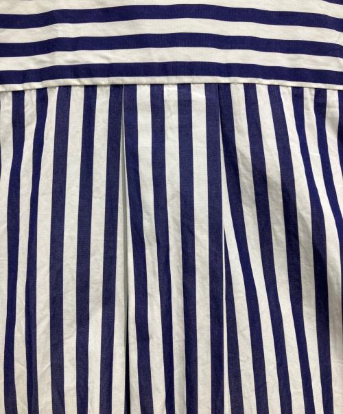 sacai（サカイ）sacai (サカイ) THOMAS MASON (トーマスメイソン) Cotton Poplin Shirt ネイビー×ホワイト サイズ:2の古着・服飾アイテム