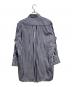 sacai (サカイ) THOMAS MASON (トーマスメイソン) Cotton Poplin Shirt ネイビー×ホワイト サイズ:2：23000円