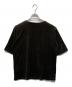 MAATEE&SONS (マーティーアンドサンズ) SUVIN VELOUR BOAT TEE ブラック サイズ:2：8000円